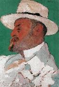 Jozsef Rippl-Ronai My Brother, odon oil painting on canvas